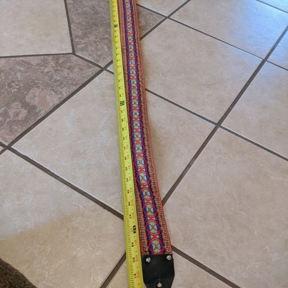 VINTAGE ACE GUITAR STRAP WOVEN '60'S-'70'S HENDRIX, GARCIA USA MADE - Picture 11 of 12